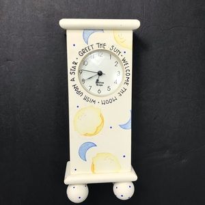 Danielson Designs Sun Moon Stars Table Clock